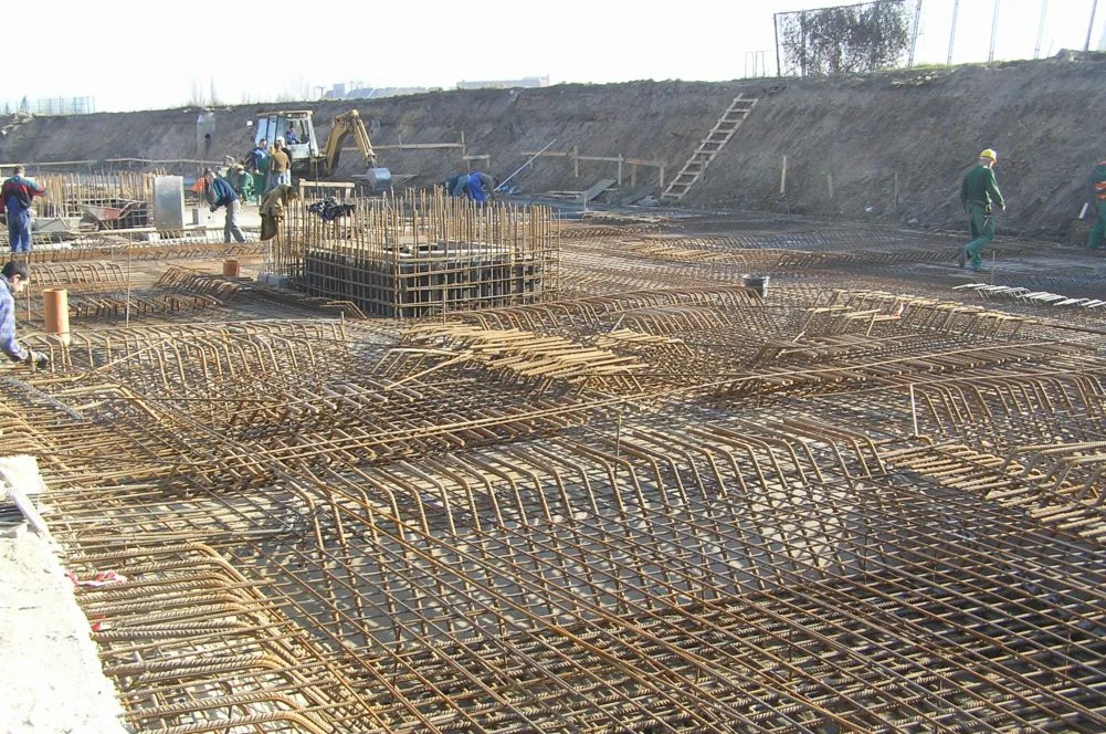 Żelbetowa płyta fundamentowa na podłożu wzmocnionym – zespół budynków mieszkalnych, zdjęcie 9 z 9